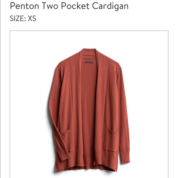 penton two pocket cardigan